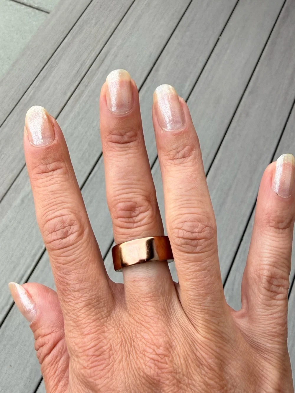 Oura Ring 4 - Rose Gold - size 5